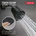 Delta Universal Showering Components 52386 3-Setting Showerhead, matte black - view 4