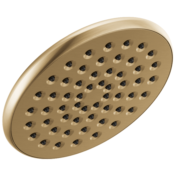 Delta Universal Showering Components 52433 Single-Setting Raincan Shower Head, champagne bronze