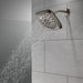 Delta Universal Showering Components 52460 H2Okinetic 4-Setting Shower Head with Ultrasoak, lumicoat black stainless - view 3