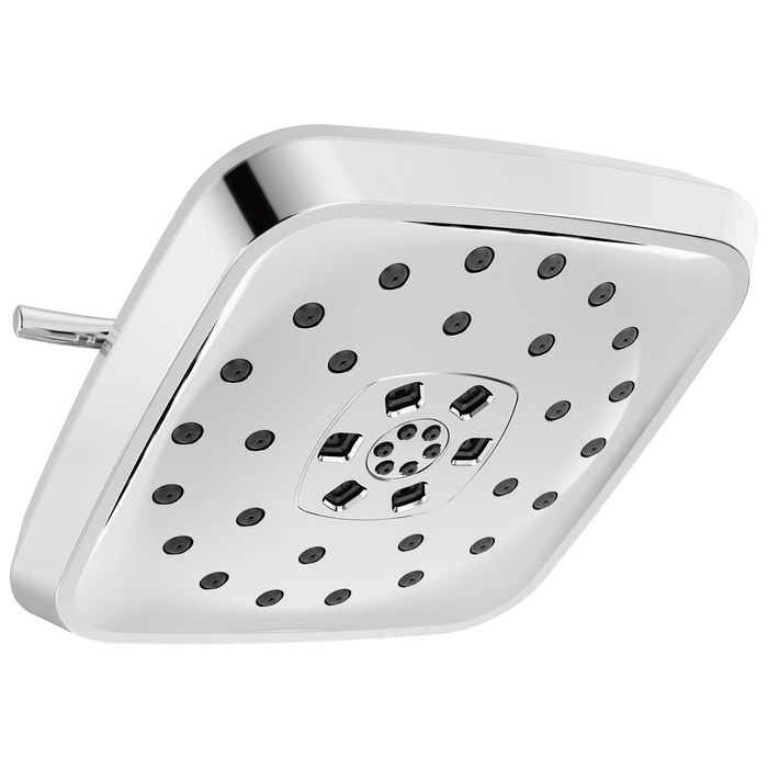 Delta Universal Showering Components 52460 H2Okinetic 4-Setting Shower Head with Ultrasoak, lumicoat chrome