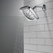 Delta Universal Showering Components 52460 H2Okinetic 4-Setting Shower Head with Ultrasoak, lumicoat chrome - view 2