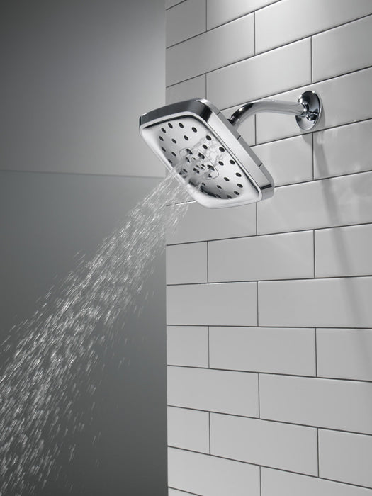 Delta Universal Showering Components 52460 H2Okinetic 4-Setting Shower Head with Ultrasoak, lumicoat chrome - view 4