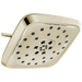 Delta Universal Showering Components 52460 H2Okinetic 4-Setting Shower Head with Ultrasoak, lumicoat polished nickel