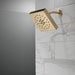 Delta Universal Showering Components 52484 H2Okinetic 4-Setting Shower Head with Ultrasoak, champagne bronze - view 3