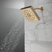 Delta Universal Showering Components 52484 H2Okinetic 4-Setting Shower Head with Ultrasoak, champagne bronze - view 5