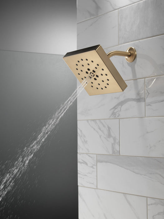 Delta Universal Showering Components 52484 H2Okinetic 4-Setting Shower Head with Ultrasoak