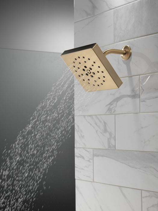 Delta Universal Showering Components 52484 H2Okinetic 4-Setting Shower Head with Ultrasoak