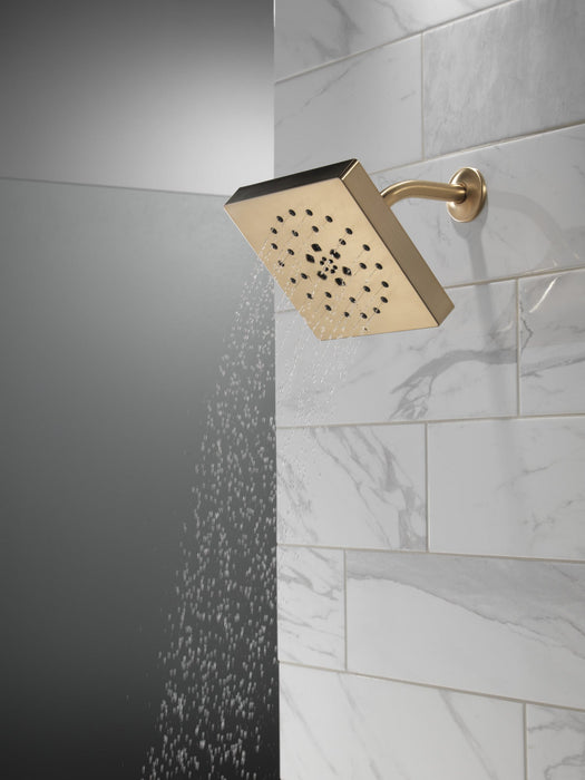 Delta Universal Showering Components 52484 H2Okinetic 4-Setting Shower Head with Ultrasoak
