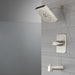 Delta Universal Showering Components 52484 H2Okinetic 4-Setting Shower Head with Ultrasoak, lumicoat stainless - view 3