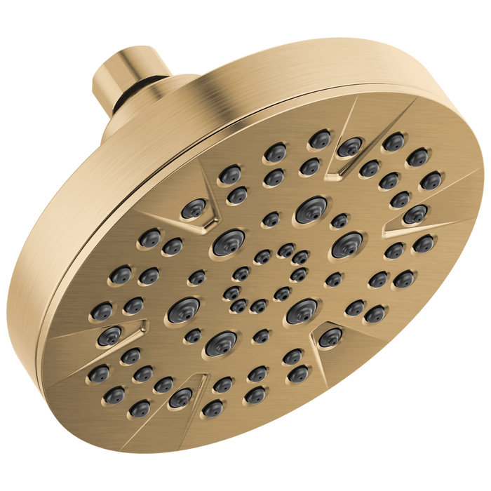 Delta Universal Showering Components 52535 5-Setting Showerhead, champagne bronze