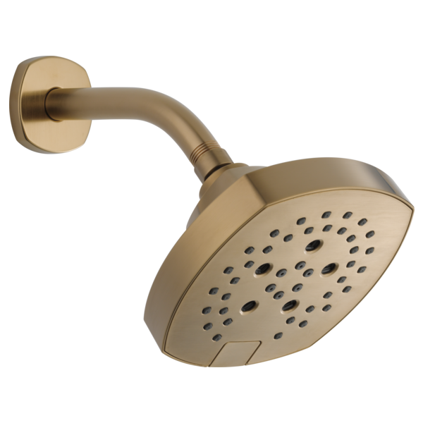 Delta Universal Showering Components 52663 H2OKINETIC 5-Setting Shower Head, champagne bronze - view 2