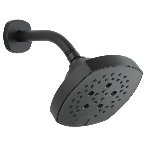 Delta Universal Showering Components 52663 H2OKINETIC 5-Setting Shower Head, matte black - view 2