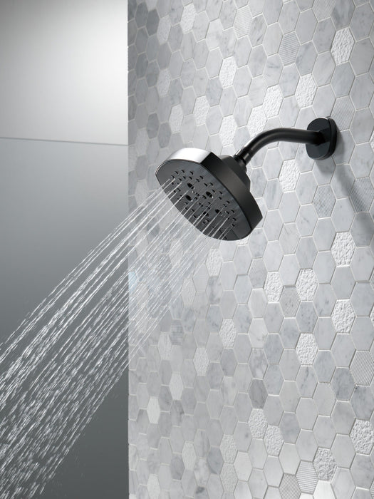Delta Universal Showering Components 52663 H2OKINETIC 5-Setting Shower Head, matte black - view 4
