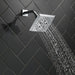 Delta Universal Showering Components 52664 H2OKINETIC 5-Setting Angular Modern Raincan Shower Head, chrome - view 3