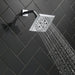 Delta Universal Showering Components 52664 H2OKINETIC 5-Setting Angular Modern Raincan Shower Head, chrome - view 5