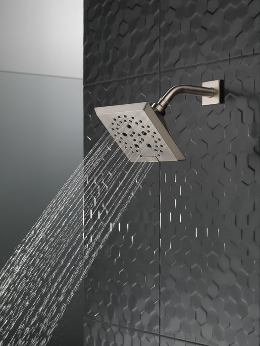 Delta Universal Showering Components 52664 H2OKINETIC 5-Setting Angular Modern Raincan Shower Head