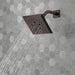 Delta Universal Showering Components 52664 H2OKINETIC 5-Setting Angular Modern Raincan Shower Head, venetian bronze - view 3