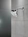 Delta Universal Showering Components 52668 H2OKINETIC 5-Setting Contemporary Raincan Shower Head, lumicoat chrome - view 4