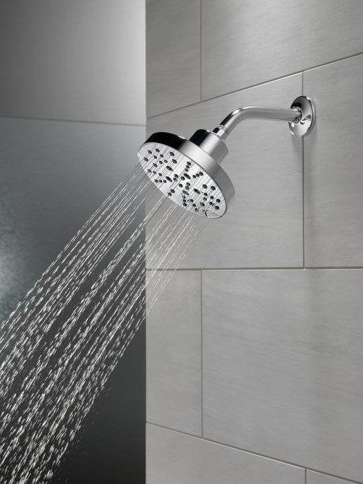 Delta Universal Showering Components 52668 H2OKINETIC 5-Setting Contemporary Raincan Shower Head, lumicoat chrome - view 5