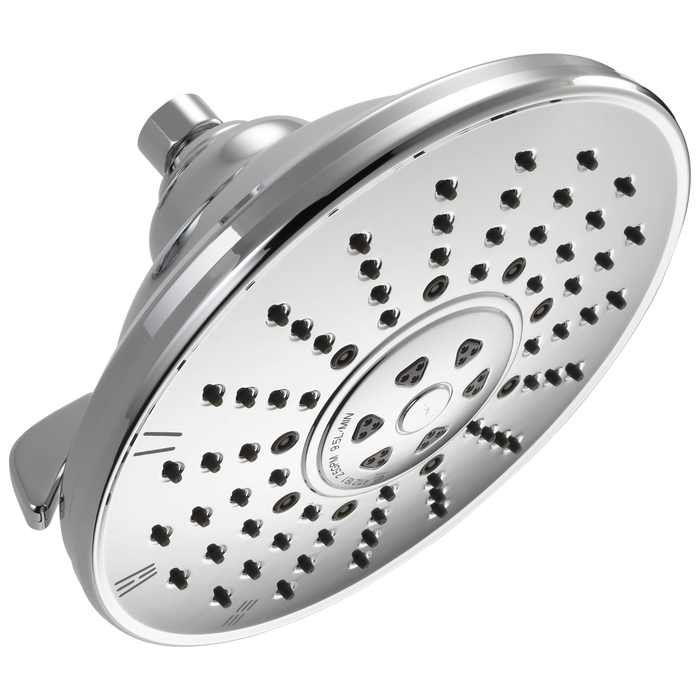 Delta Universal Showering Components 52680 3-Setting Raincan Shower Head, chrome