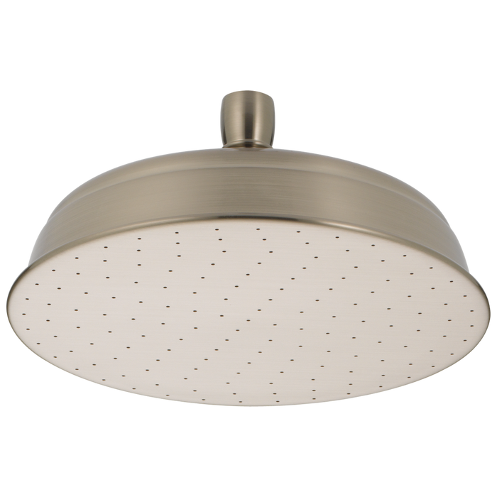 Delta Universal Showering Components: Single-Setting Metal Raincan Shower Head, stainless