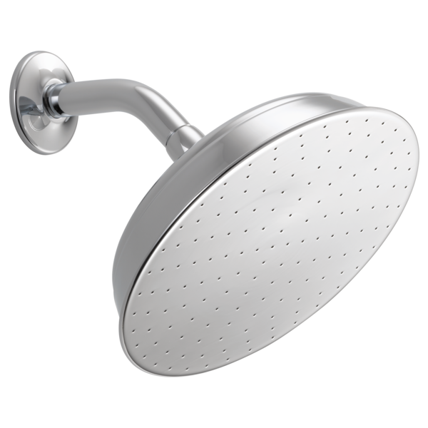 Delta Universal Showering Components: Single-Setting Metal Raincan Shower Head, stainless - view 2