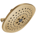 Delta Universal Showering Components 52686 H2OKINETIC 3-Setting Raincan Shower Head, champagne bronze