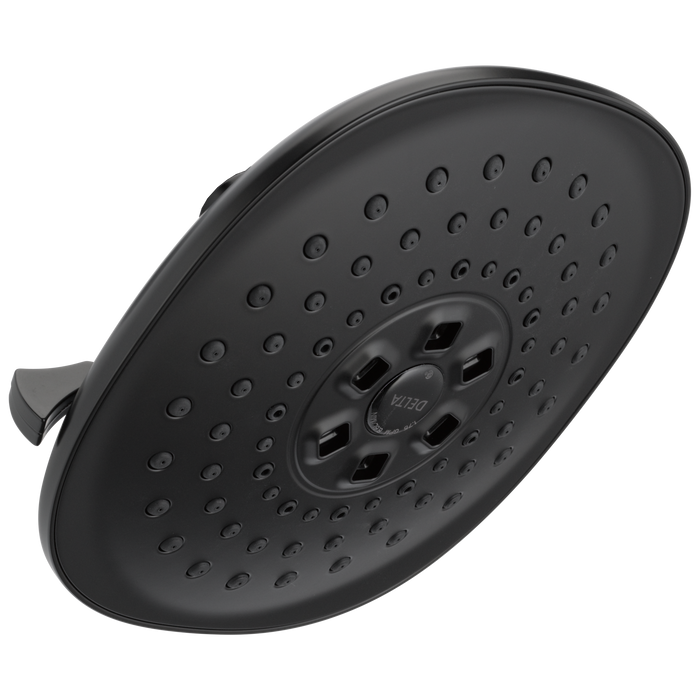 Delta Universal Showering Components 52686 H2OKINETIC 3-Setting Raincan Shower Head, matte black