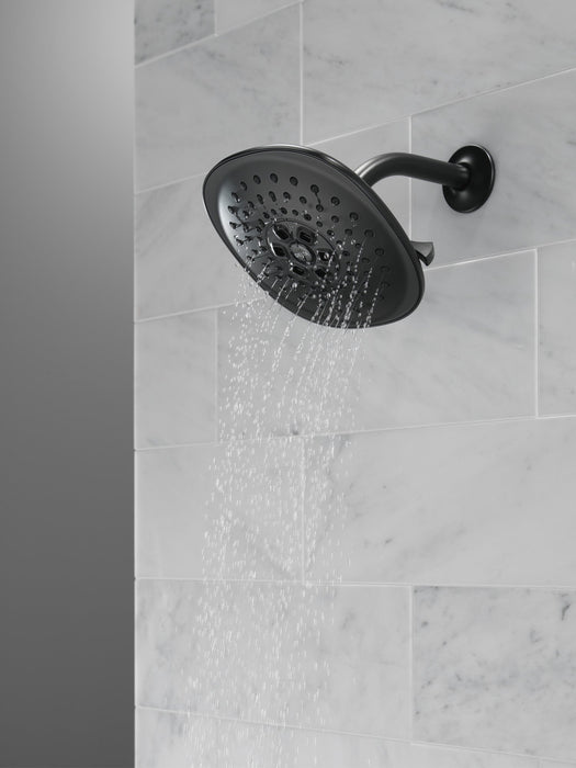 Delta Universal Showering Components 52686 H2OKINETIC 3-Setting Raincan Shower Head, matte black - view 3