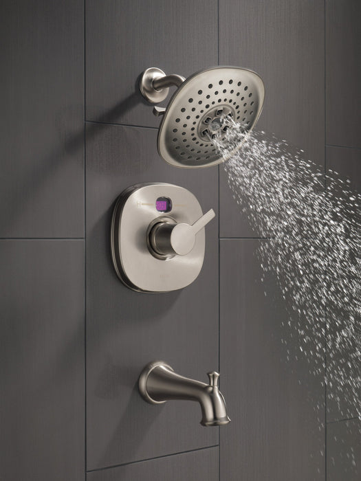 Delta Universal Showering Components 52686 H2OKINETIC 3-Setting Raincan Shower Head, stainless - view 5