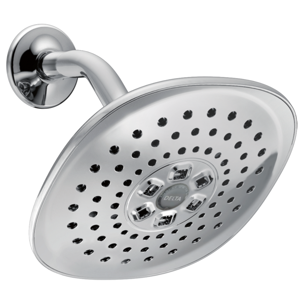 Delta Universal Showering Components 52686 H2OKINETIC 3-Setting Raincan Shower Head, venetian bronze - view 2