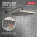 Delta Universal Showering Components 52841 Single-Setting Raincan Shower Head, stainless - view 5