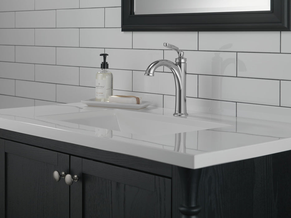 Delta Woodhurst 532 Single Handle Bathroom Faucet, chrome - view 2