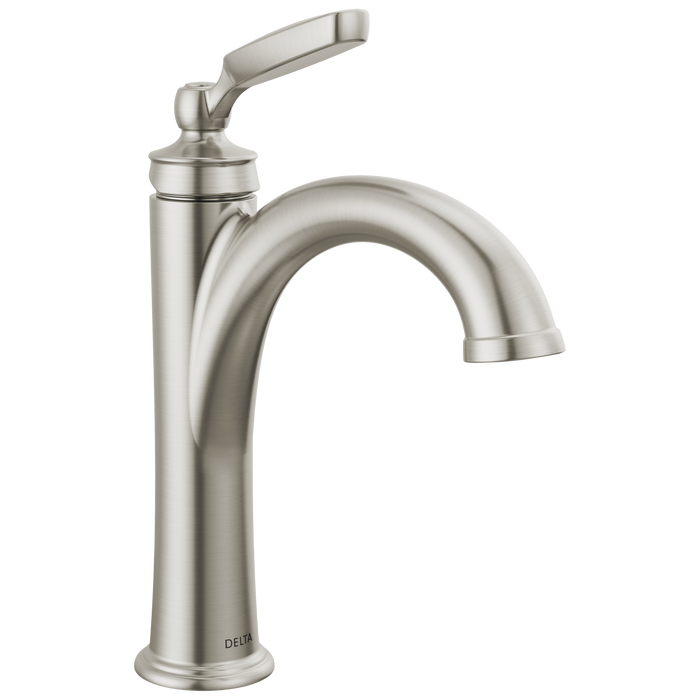 Delta Woodhurst 532 Single Handle Bathroom Faucet, stainless