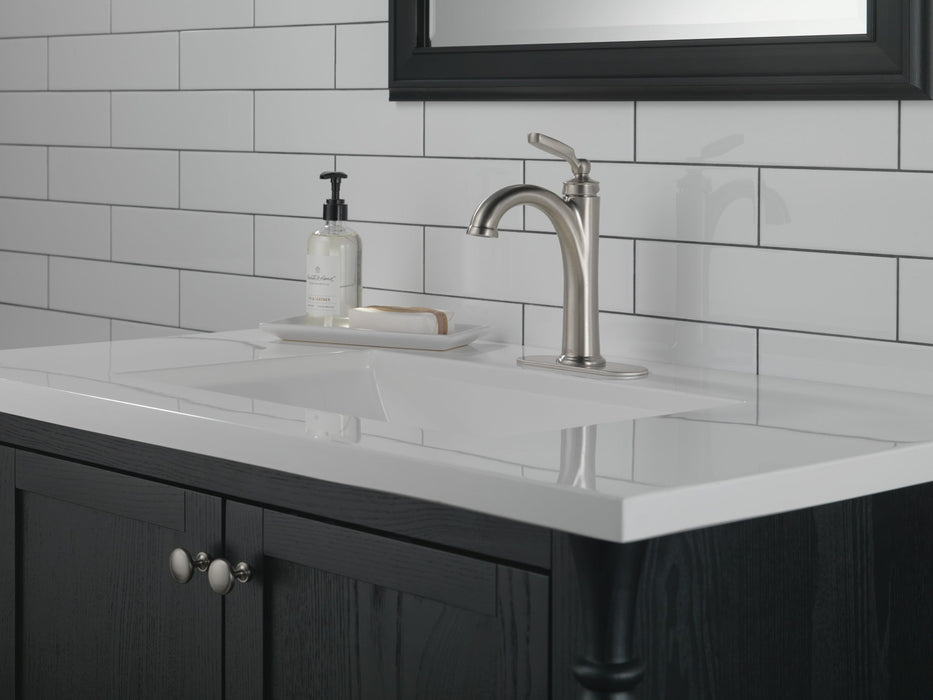 Delta Woodhurst 532 Single Handle Bathroom Faucet, stainless - view 3