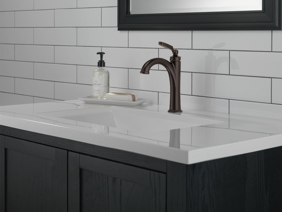 Delta Woodhurst 532 Single Handle Bathroom Faucet, venetian bronze - view 2