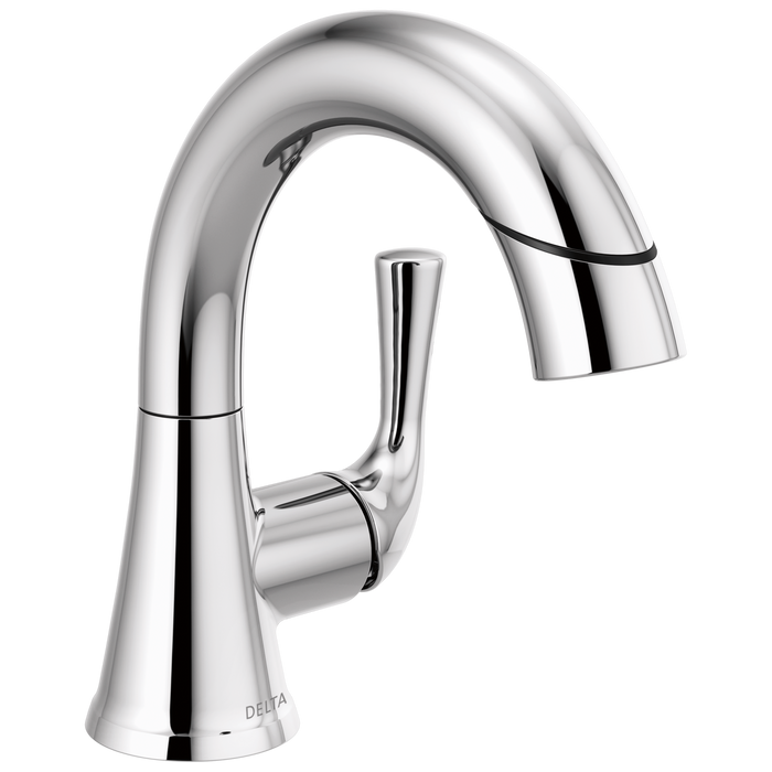 Delta Kayra 533LF Single Handle Bathroom Faucet, chrome