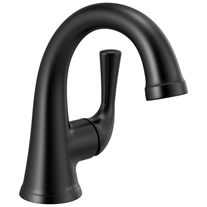Delta Kayra 533LF Single Handle Bathroom Faucet, matte black 3