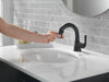 Delta Kayra 533LF Single Handle Bathroom Faucet, matte black - view 4