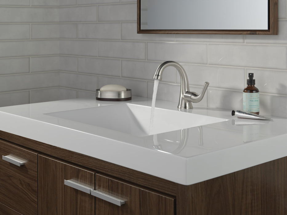Delta Kayra 533LF Single Handle Bathroom Faucet, stainless 3 - view 4