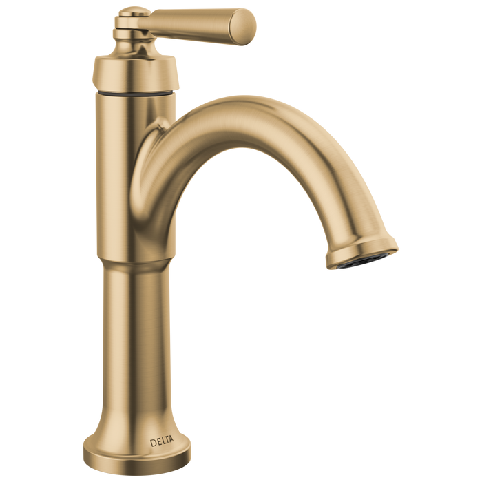 Delta Saylor 535 Single Handle Bathroom Faucet, champagne bronze