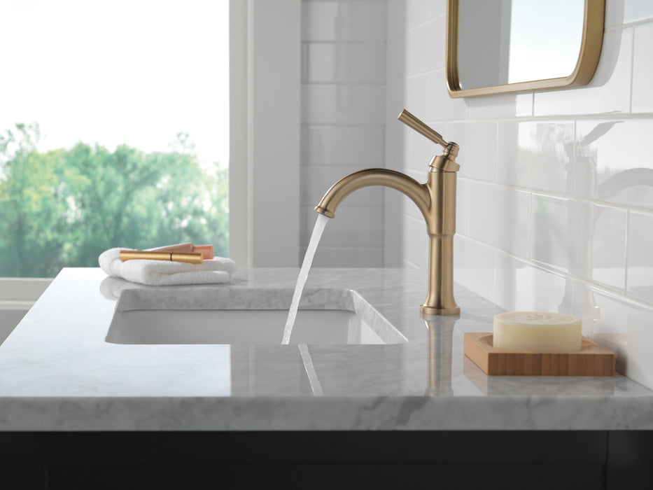 Delta Saylor 535 Single Handle Bathroom Faucet, champagne bronze - view 3
