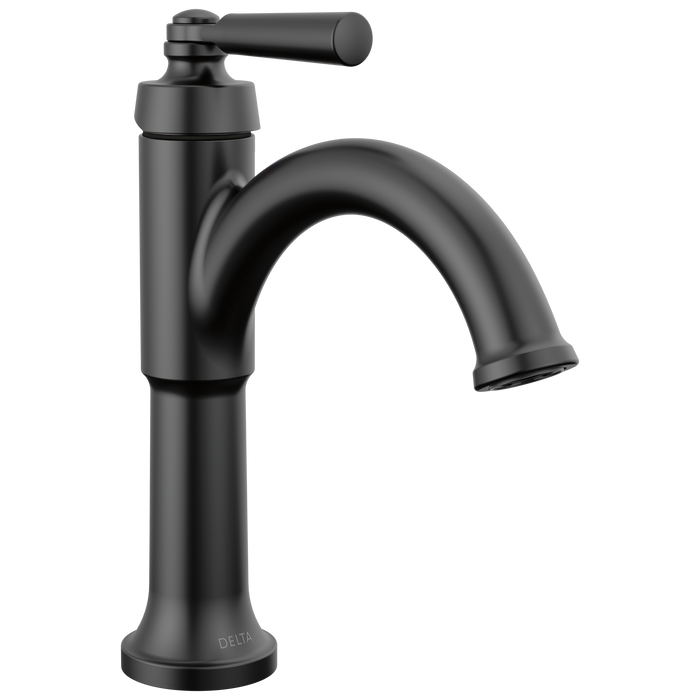Delta Saylor 535 Single Handle Bathroom Faucet, matte black