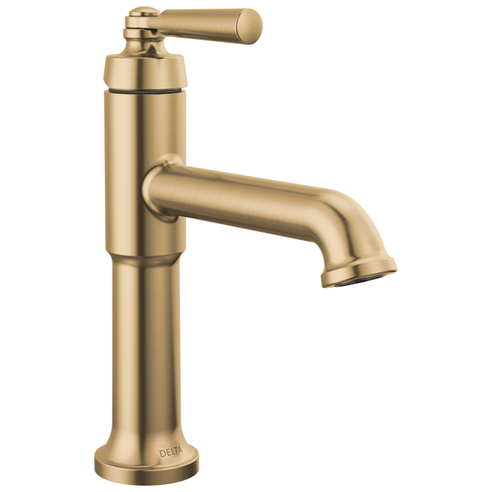 Delta Saylor 536 Single Handle Bathroom Faucet, champagne bronze