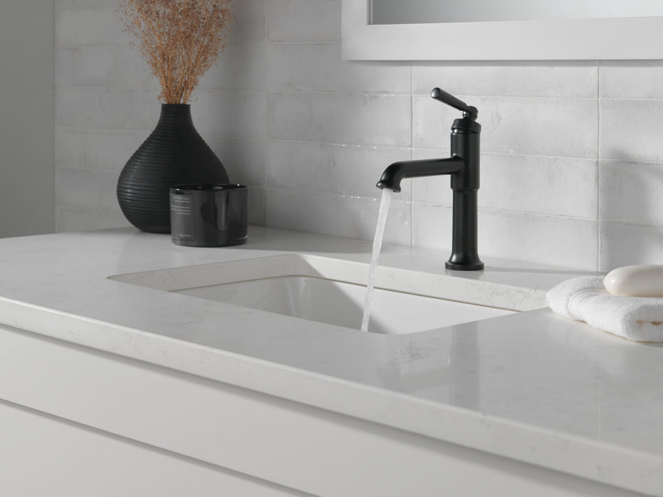 Delta Saylor 536 Single Handle Bathroom Faucet, matte black - view 3