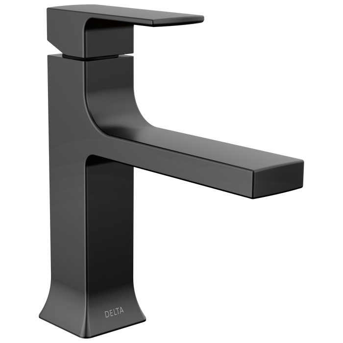 Delta Velum 537 Single Handle Bathroom Faucet, matte black