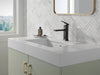 Delta Velum 537 Single Handle Bathroom Faucet, matte black - view 3