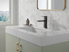 Delta Velum 537 Single Handle Bathroom Faucet, matte black - view 5