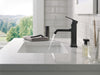 Delta Velum 539 Single Handle Bathroom Faucet, matte black - view 4