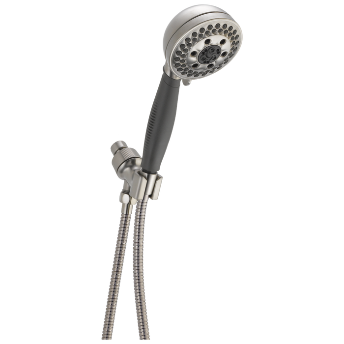 Delta Universal Showering Components 54445 H2OKINETIC 5-Setting Shower Mount Hand Shower, stainless